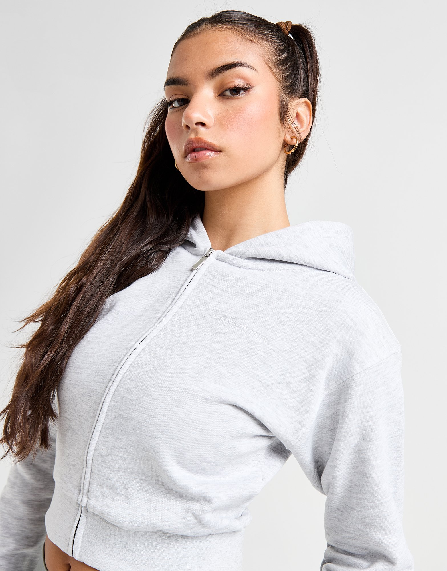 Gym King Sweat à Capuche Zippé 365 Femme