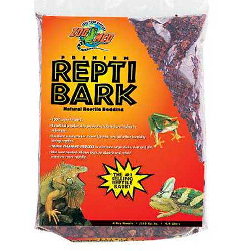Substrato natural Zoomed Retti Bark para répteis