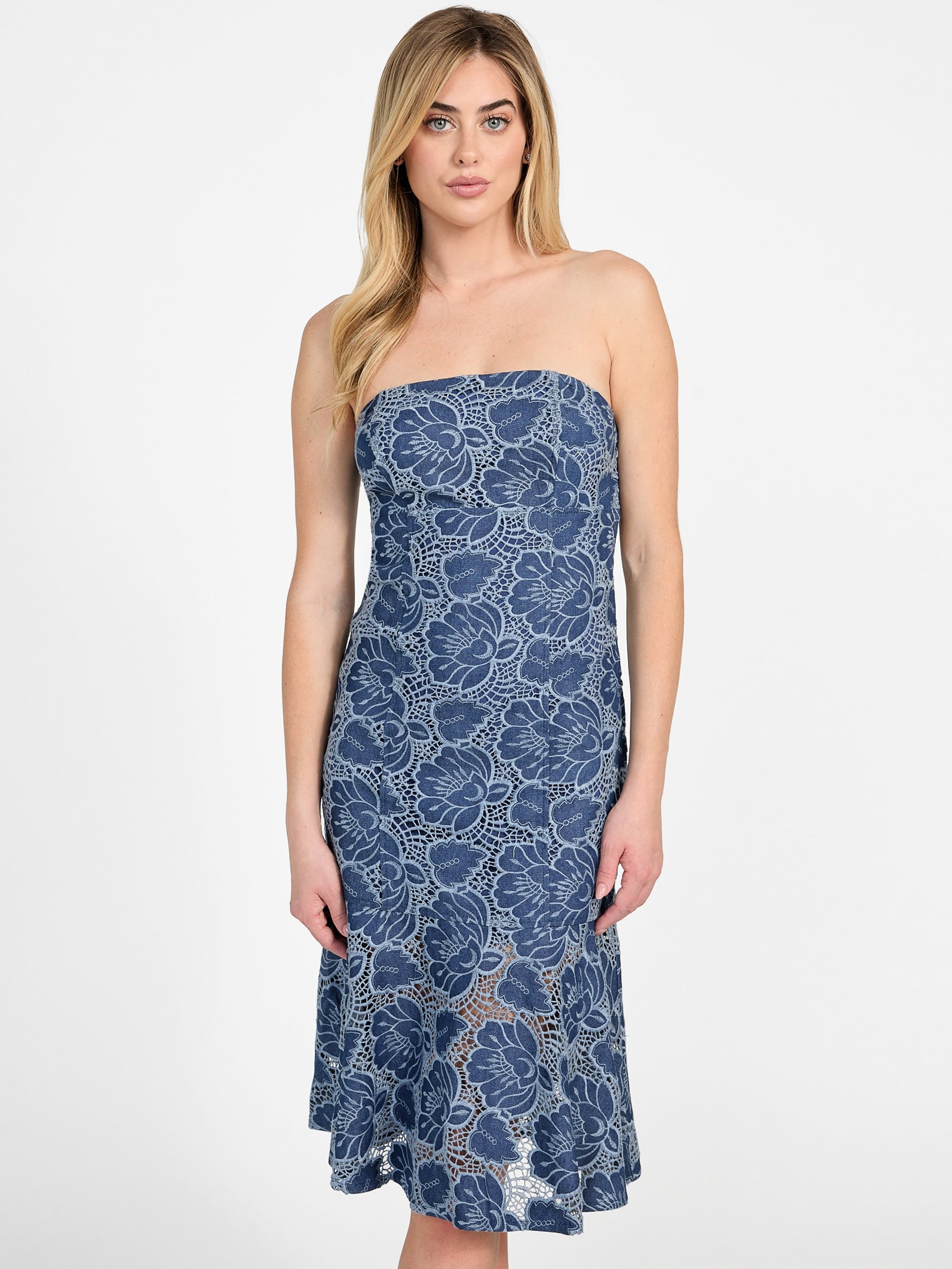 Vestido Maisy Lace Indigo