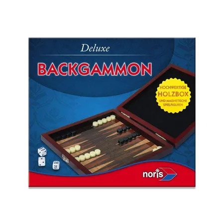 Noris Spiele Deluxe Reisespiel Backgammon