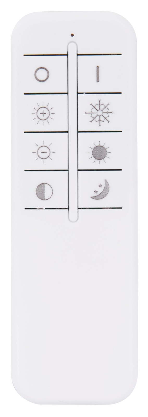 LED-Deckenleuchte - weiß-kaffee - 60 cm