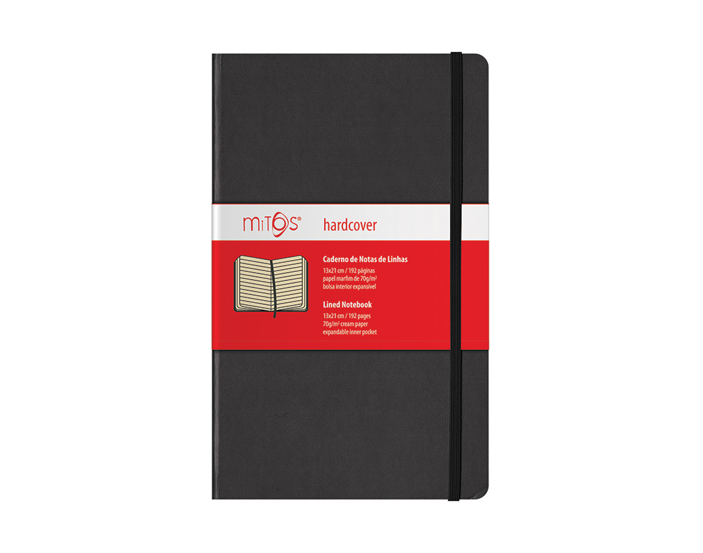 CADERNO NOTAS MITOS 13X21CM