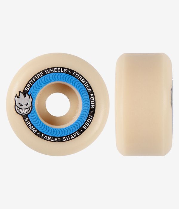 Spitfire Formula Four Tablets Rollen (natural blue) 52mm 99A 4er Pack