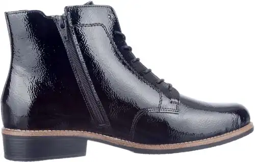 D0F79-00 Remonte zwart lak - maat 43 veterboot zwart lak - maat 43 Calandschoen