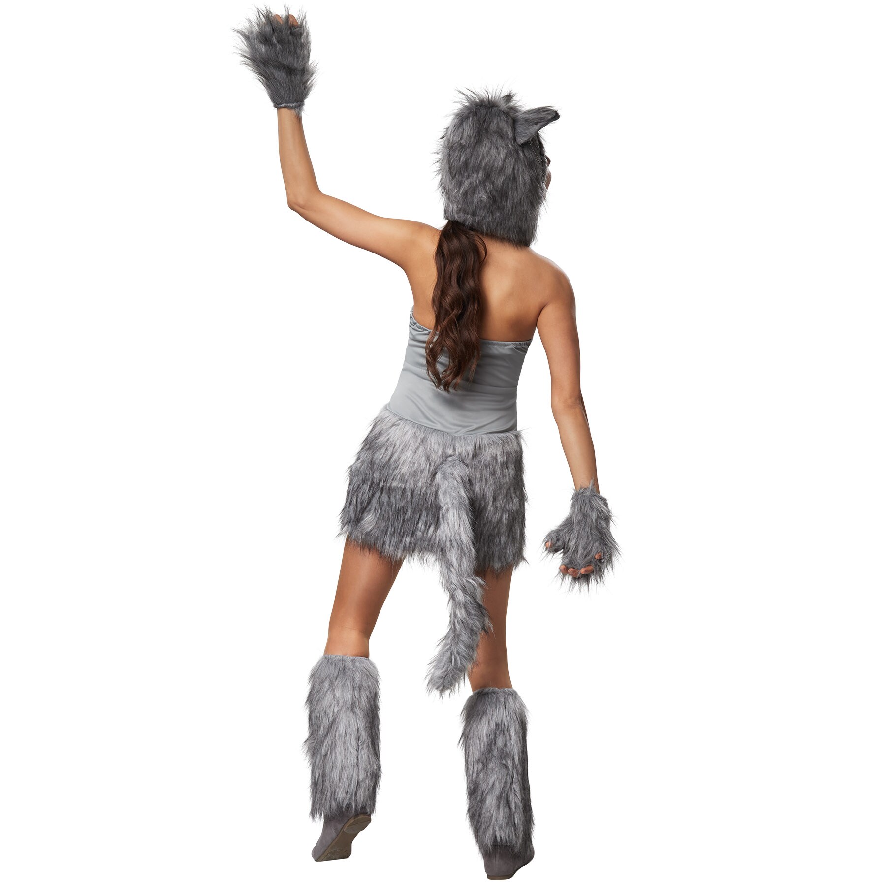 tectake® Frauenkostüm Heiße Wolfdame