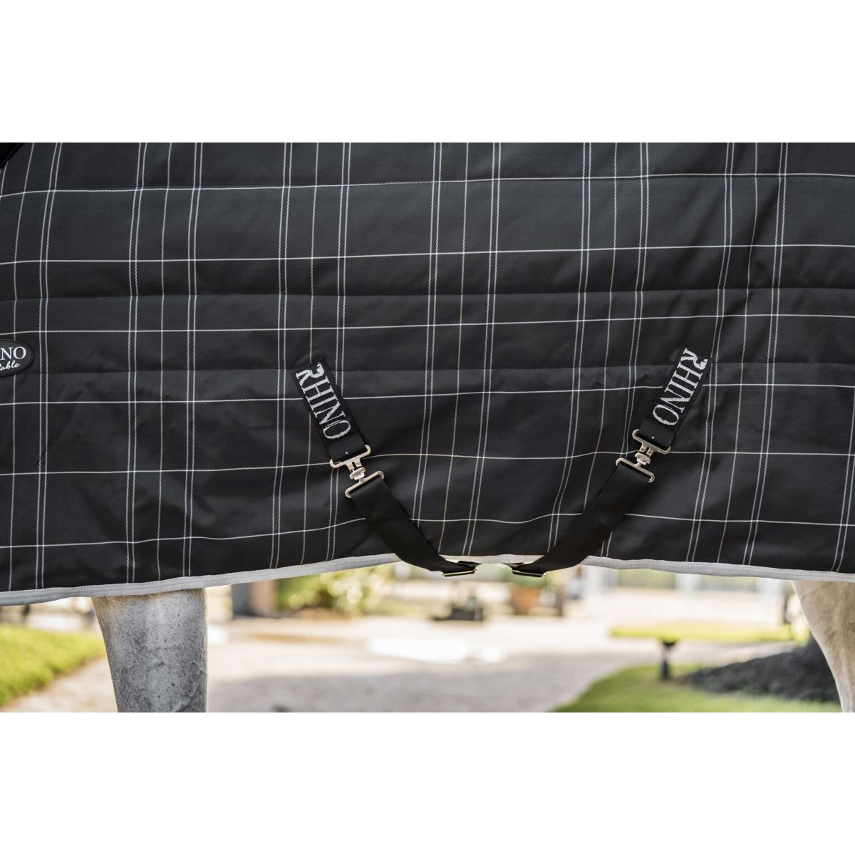 Rhino Stable 350g Varilayer Black/Grey/White Check/Gray