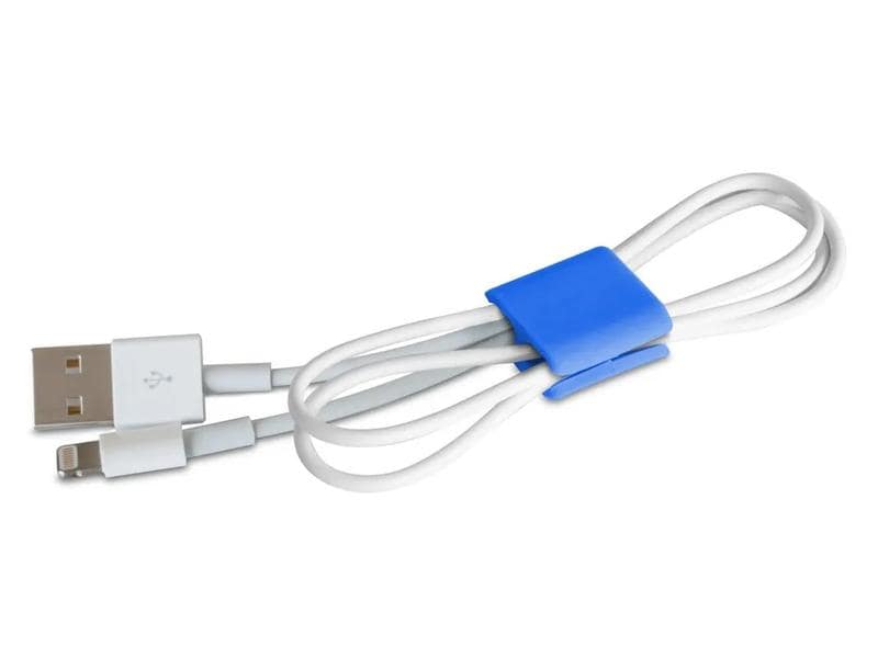 Max Hauri Kabel-Clip Hold, 6 Stück, Grün, Rot, Blau Kabel Clip Halter