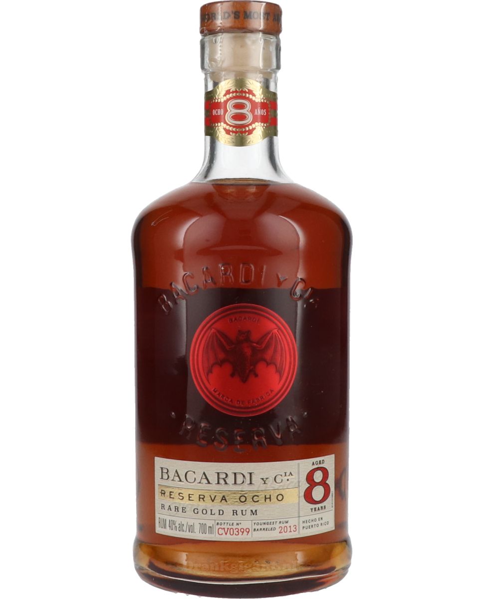 Bacardi 8 Anos 70 cl
