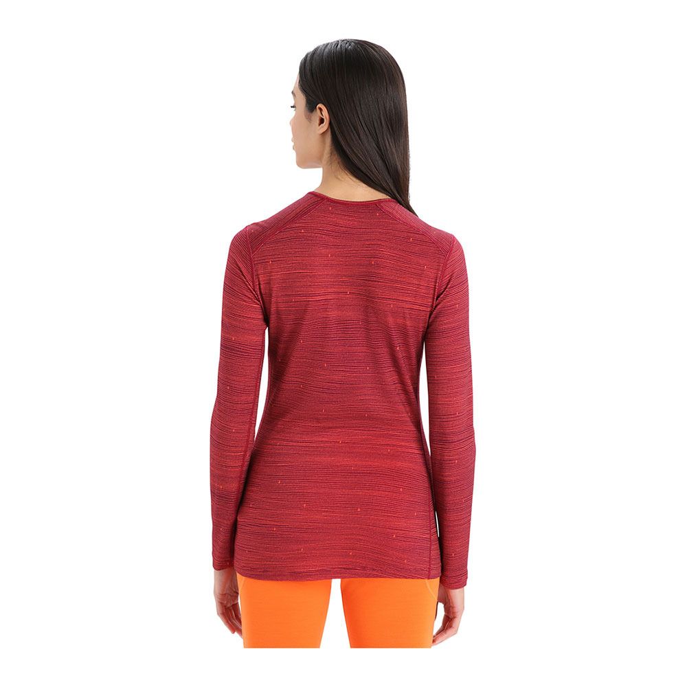 Icebreaker 200 OASIS - Tee-shirt Femme cherry/flsh/aop