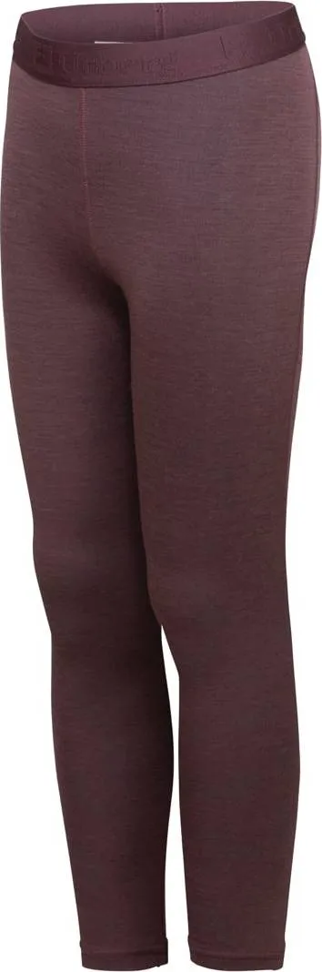 Urberg Merino-Bamboo Base Layer Set Jr Huckleberry/Blue Nights