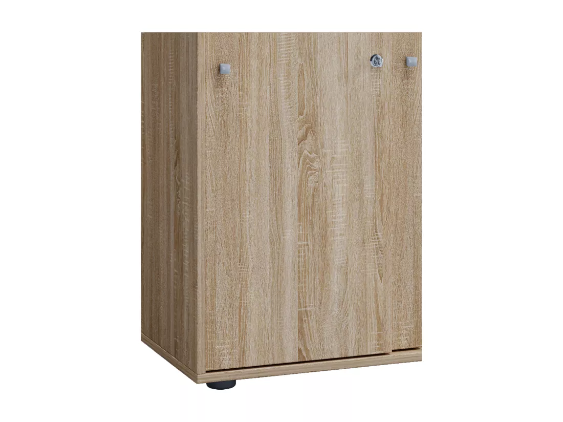 Armoire de bureau portes coulissantes Lona 5x