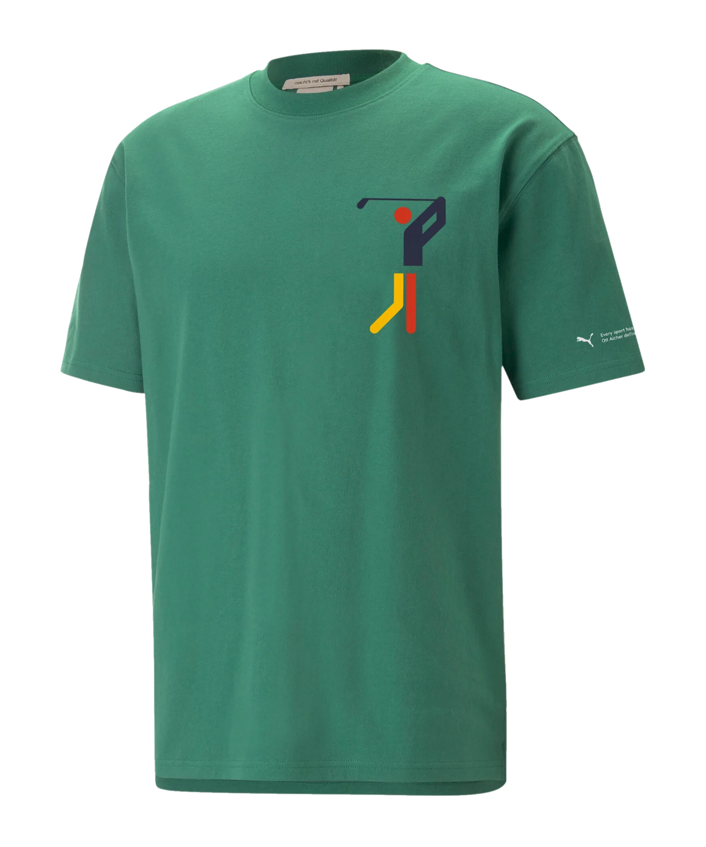PUMA MMQ HEROES Graphic T-Shirt Grün
