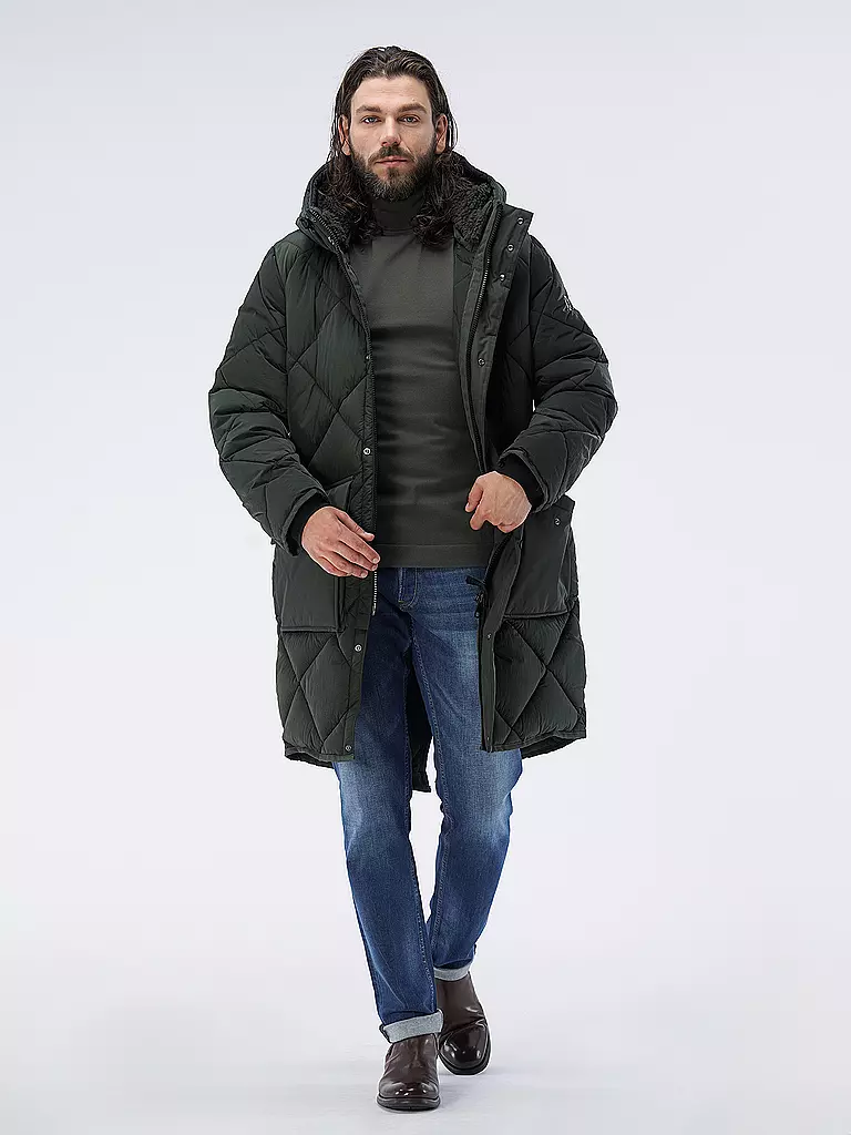 DRYKORN Rollkragenpullover MAURITIO olive