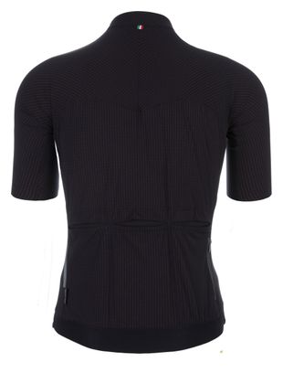 Maillot Manches Courtes Q36.5 Pinstripe PRO Noir