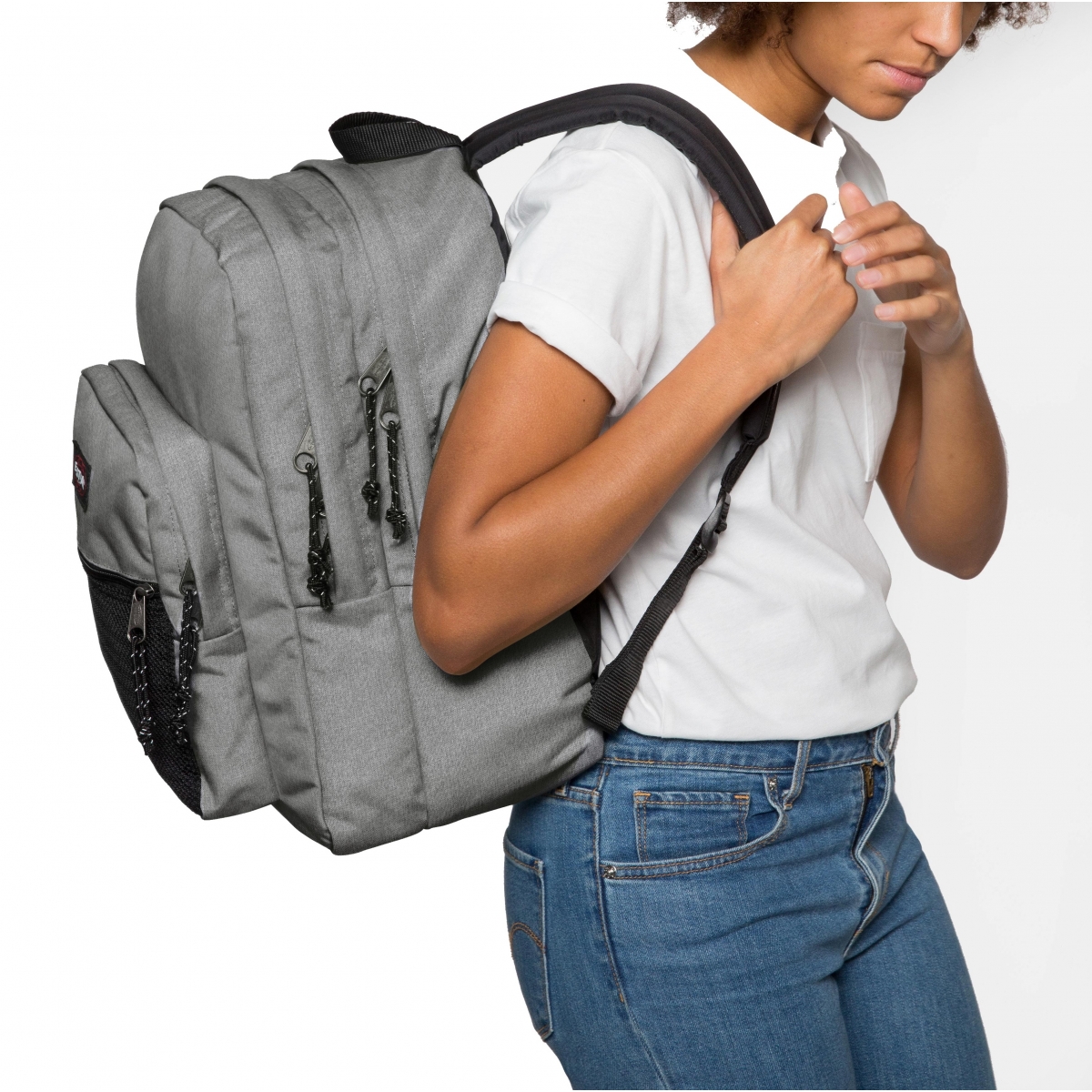 Eastpak Sac à dos scolaire double compartiment Eastpak EK060 Pinnacle Sunday Grey
