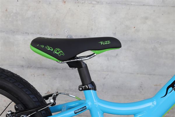 FLiZZi 16 RIEMEN Kindervelo  blau  16 ZOLL