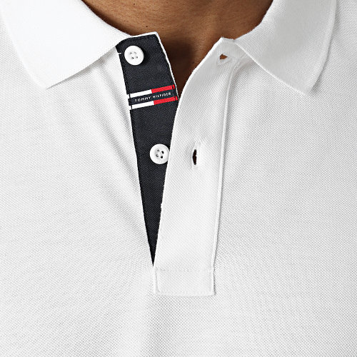Polo Manches Courtes Subtle Rwb Placement 0209 Blanc