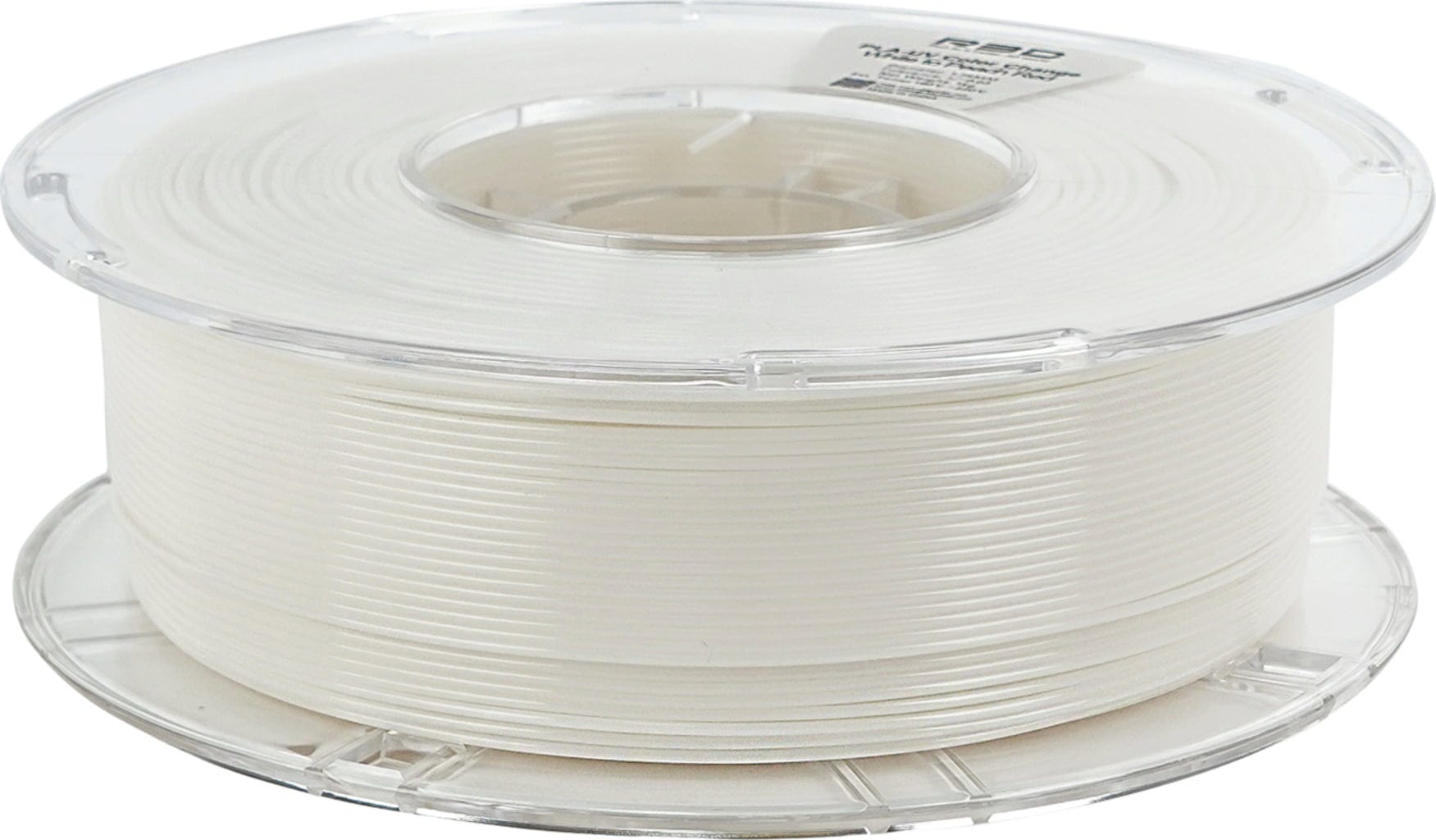 R3D  PLA UV Color Change White to Peach Red, 1,75 mm / 1000 g    Farbveränderndes Filament