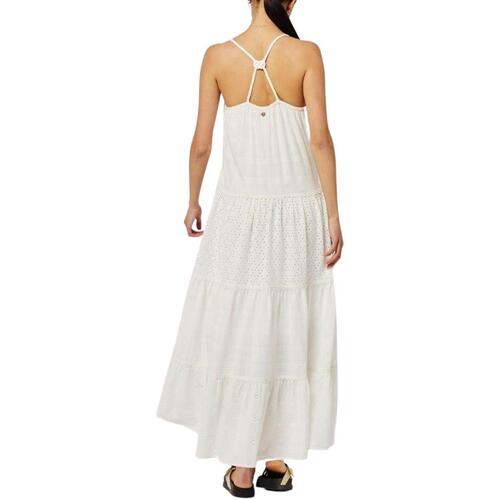 Superdry - VINTAGE LACE CAMI MAXI DRESS Blanco