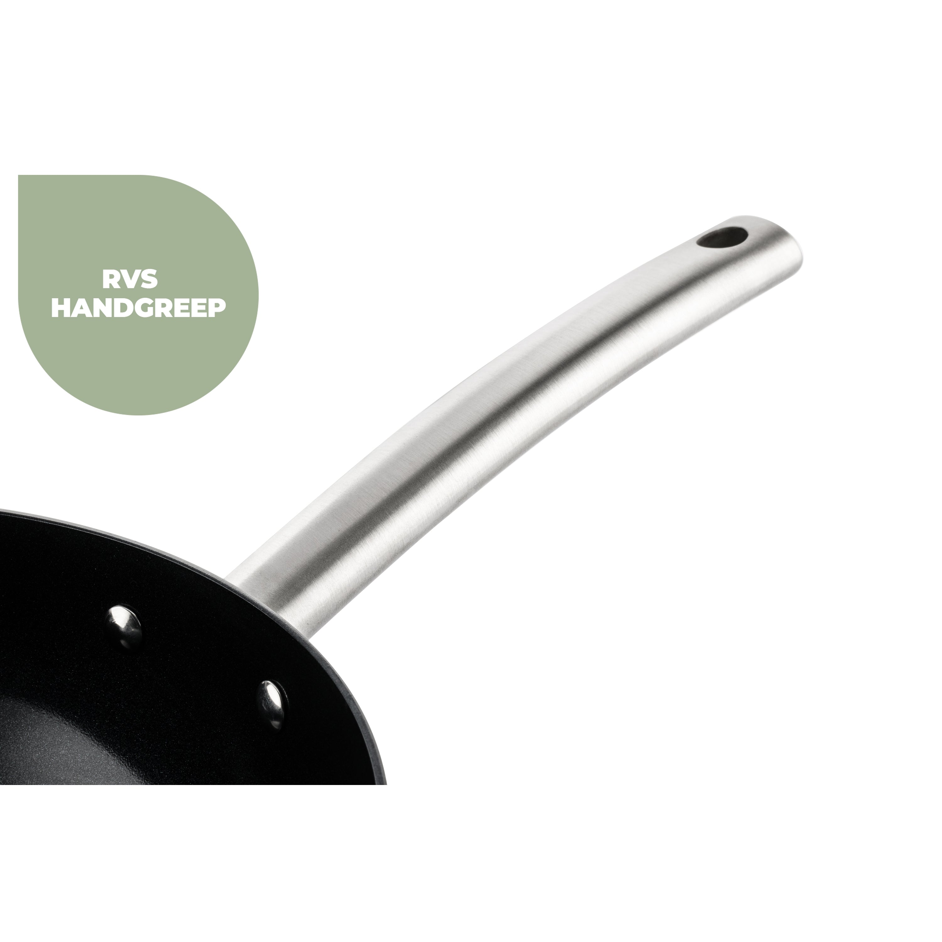 ISENVI Murray keramische koekenpan 20 CM - RVS greep