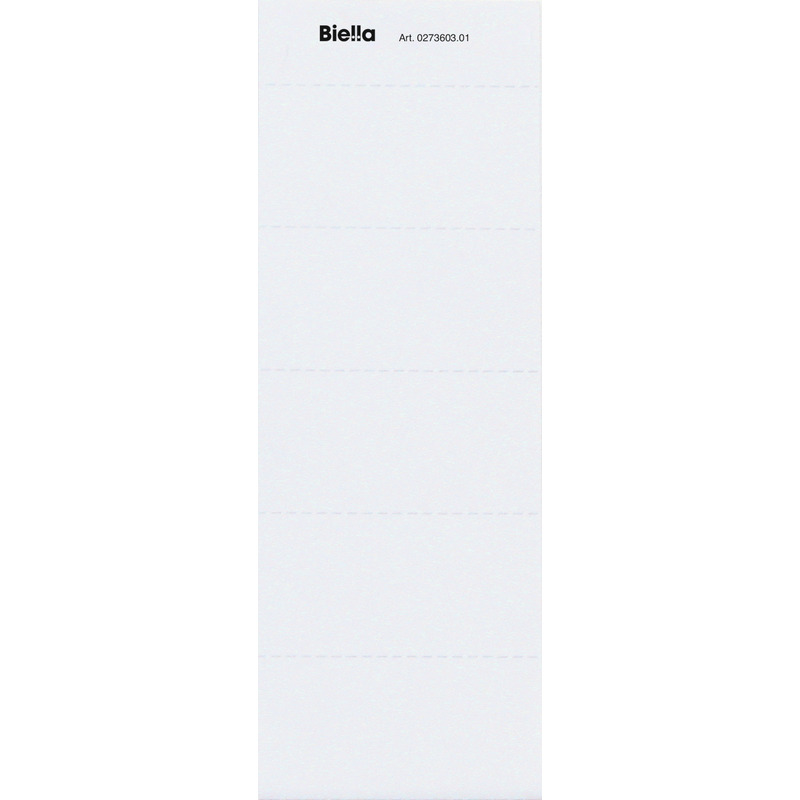 Biella Etiketten zu Metallreiter, 0273603.01, 60 x 30 mm, 50 Stück