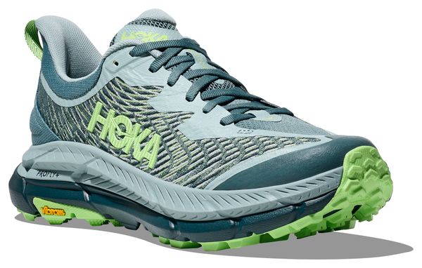 Chaussures Trail Hoka Mafate Speed 4 Bleu/Vert Homme