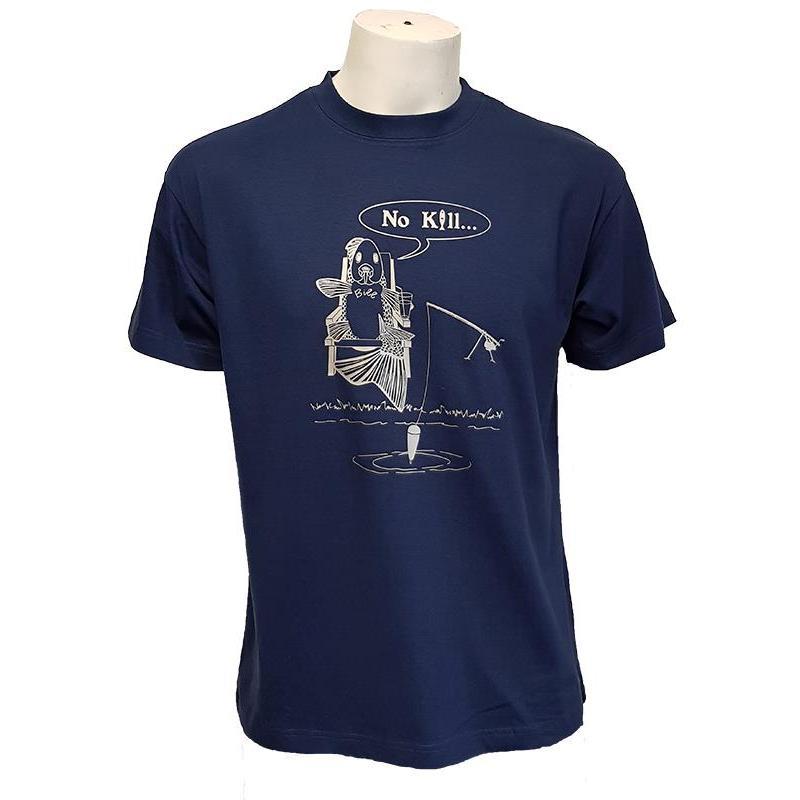 Tee Shirt Manches Courtes Homme Bartavel No Kill - Marine