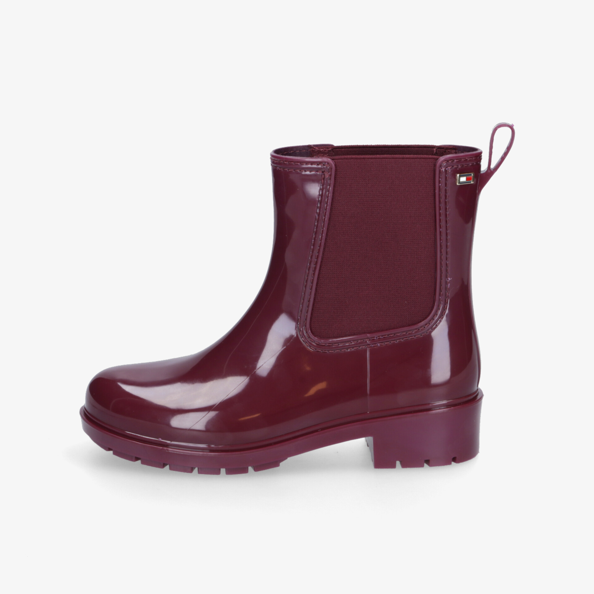 TOMMY HILFIGER Damen Gummistiefel rot