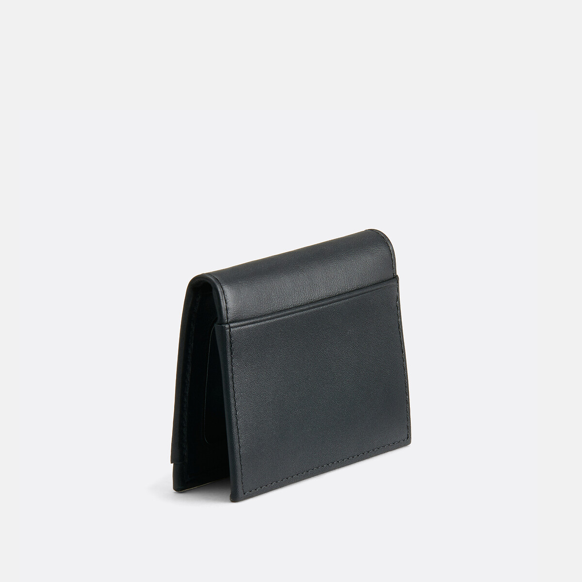 POLO RALPH LAUREN<br>Porta-cartões em couro liso