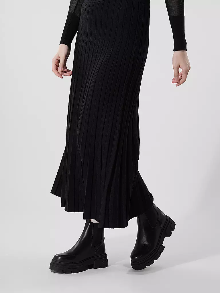 OUÍ Strickrock schwarz