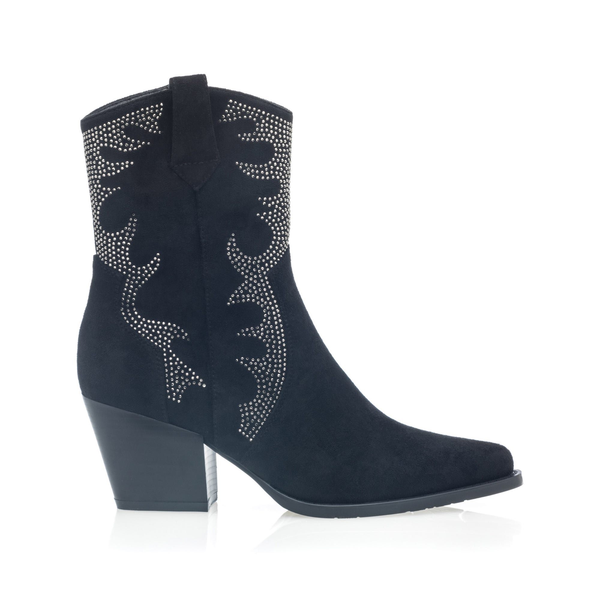 Santiags à talon Femme noir