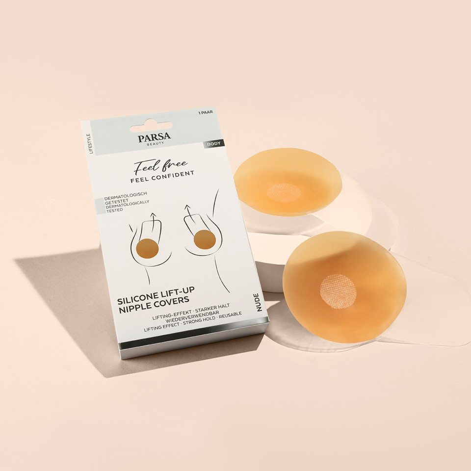 Parsa - Silicone Lift-Up Nipple Covers -Nude