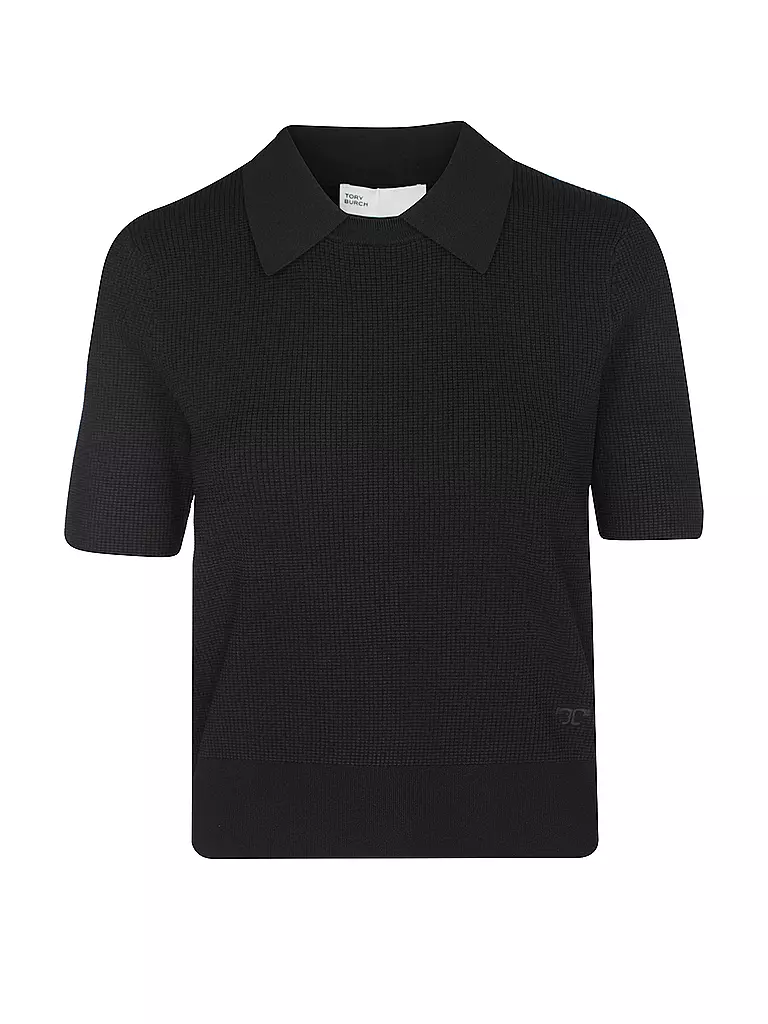 TORY BURCH Poloshirt schwarz