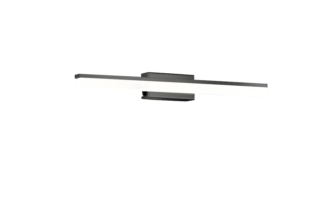 SCHÖNER WOHNEN-Kollektion LED Spiegelleuchte WIDE 60 cm schwarz