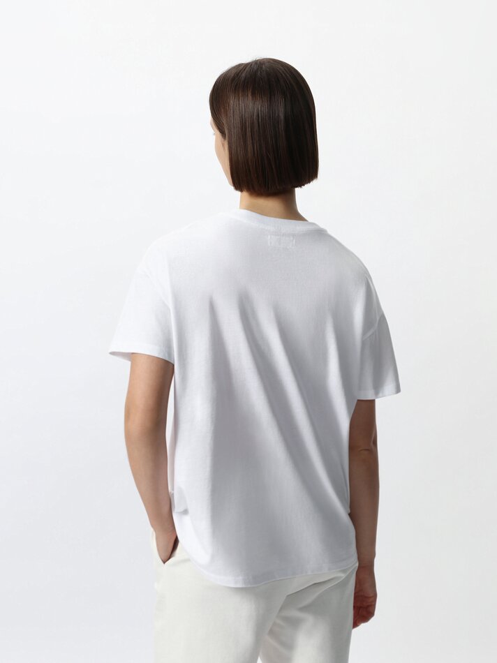 Camiseta Smiley - Branca