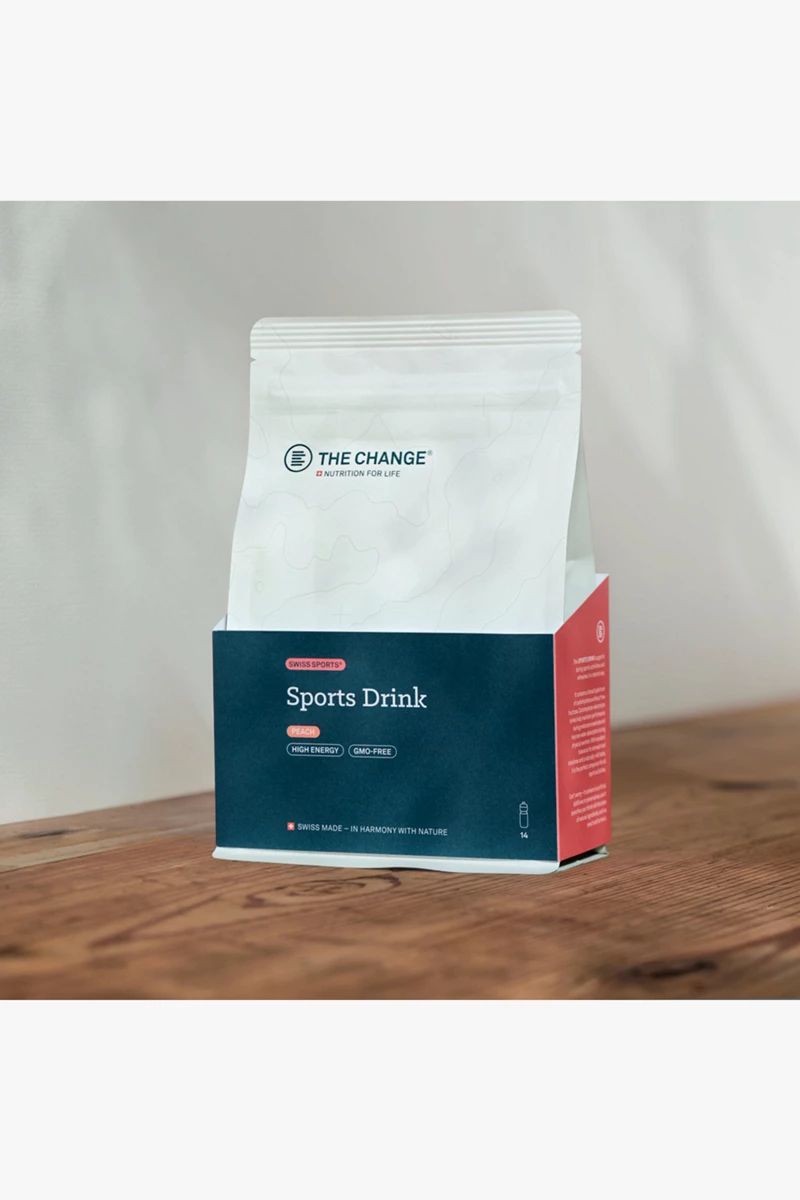 BE THE CHANGE Isotonic Energy Drink Peach 560 g Getränkepulver