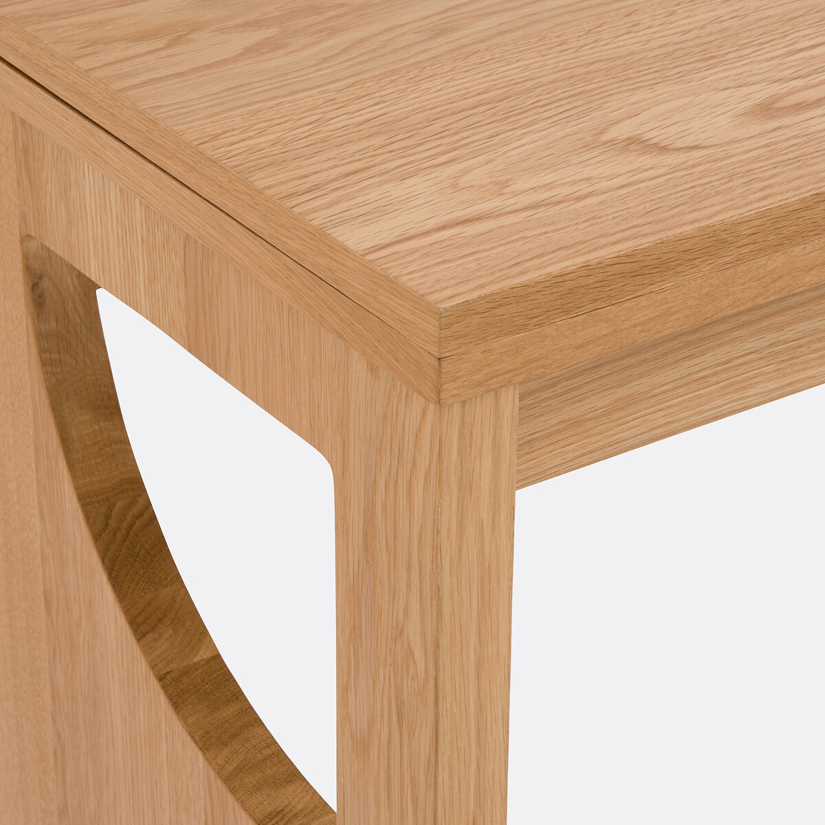 LA REDOUTE INTERIEURS<br>Mesa/consola em carvalho, Minimal