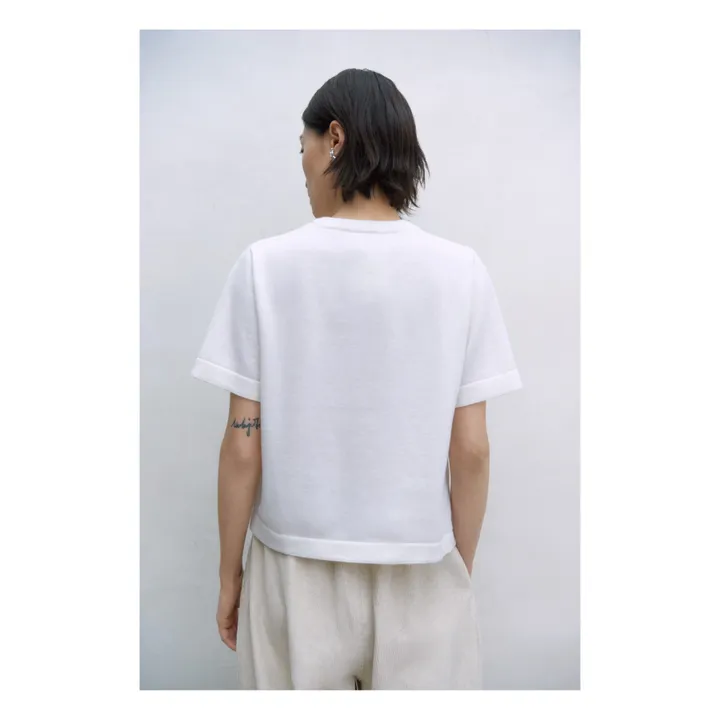 Cordera Pantalon Carotte Velours | Crème