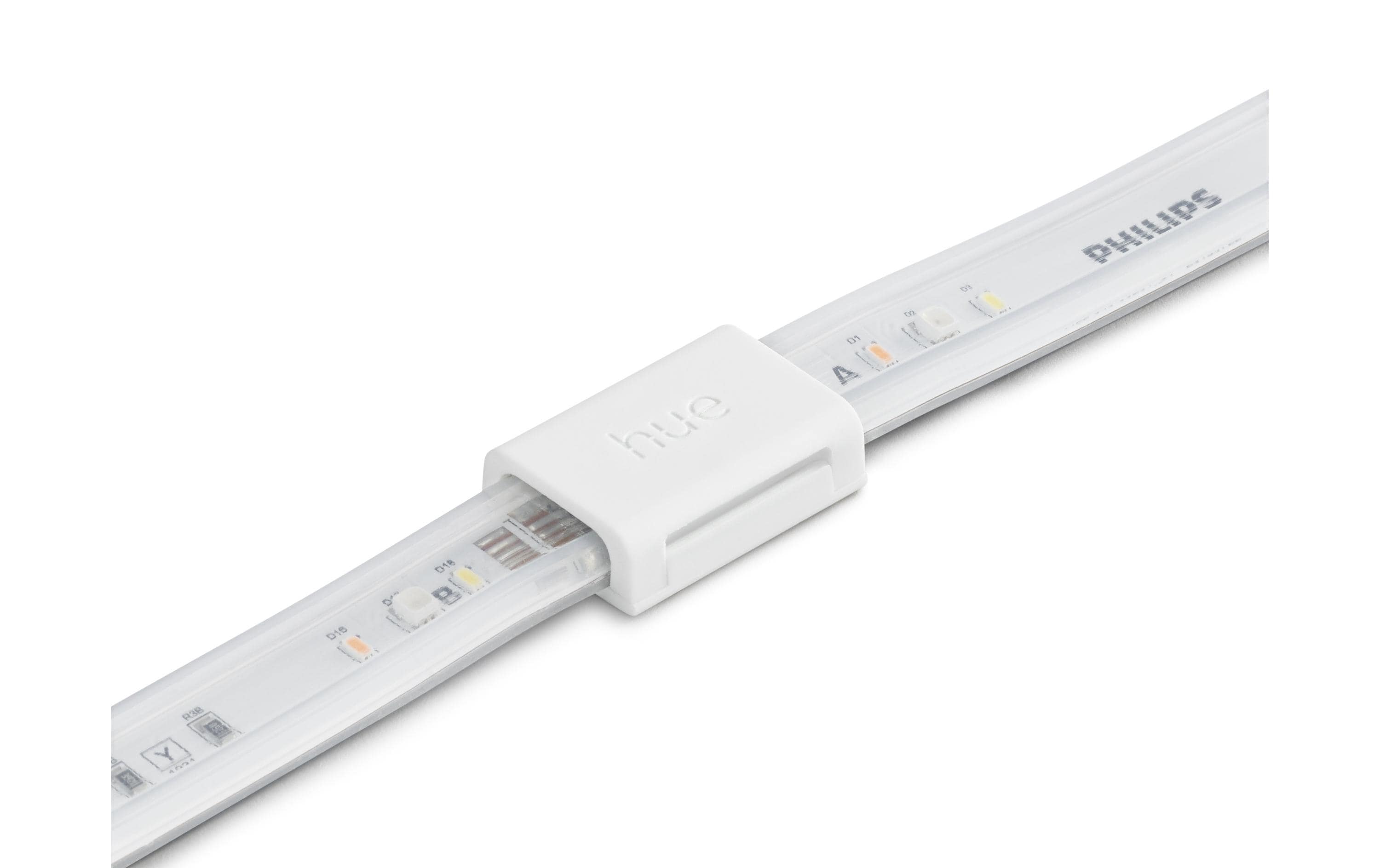 White & Color Ambiance Lightstrip Plus 1m ErweiterungKabellose, mittels Smartphone steuerbare Leuchtstreifen