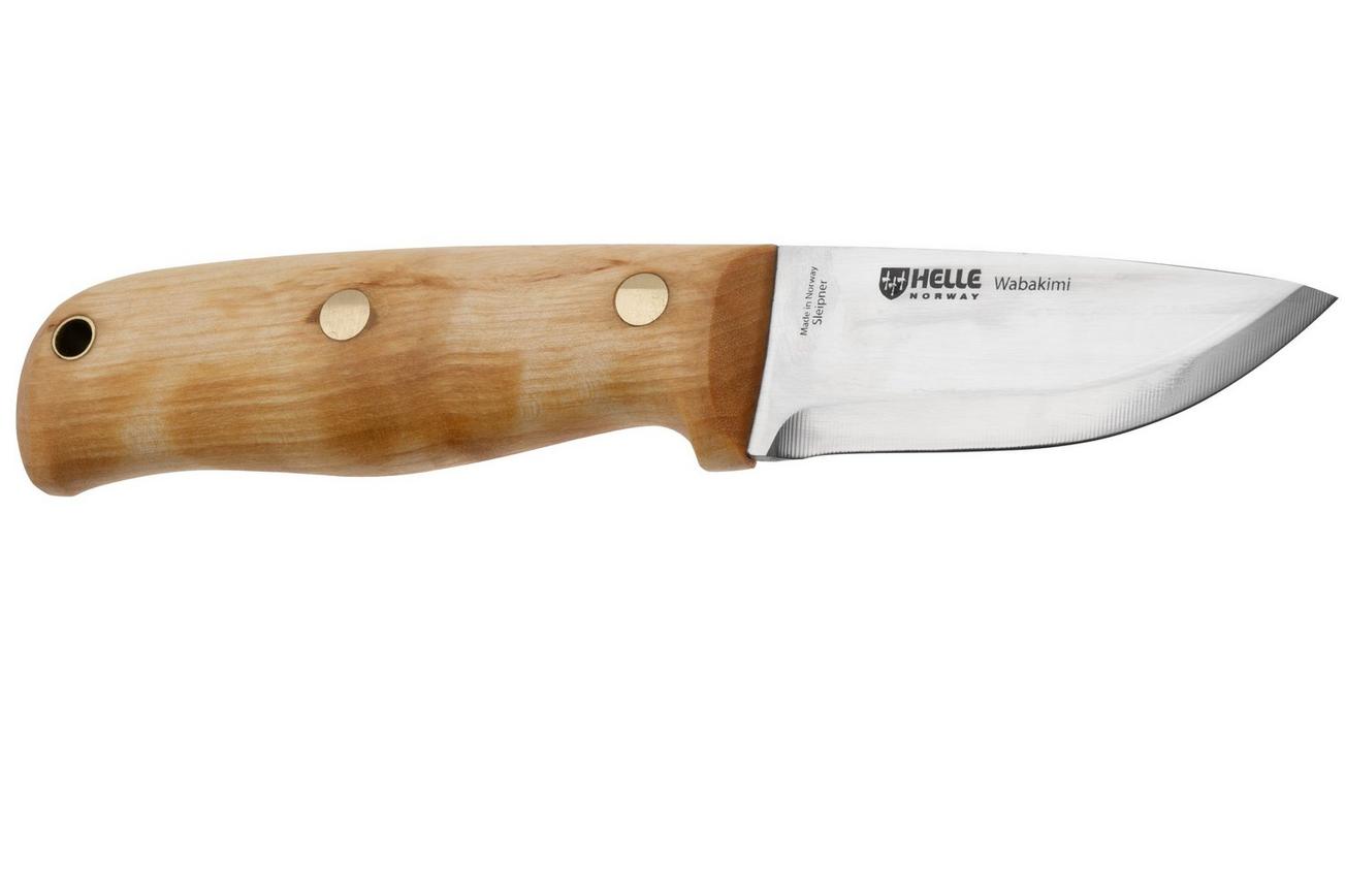 Helle Wabakimi 201630 bushcraftmes, Les Stroud design