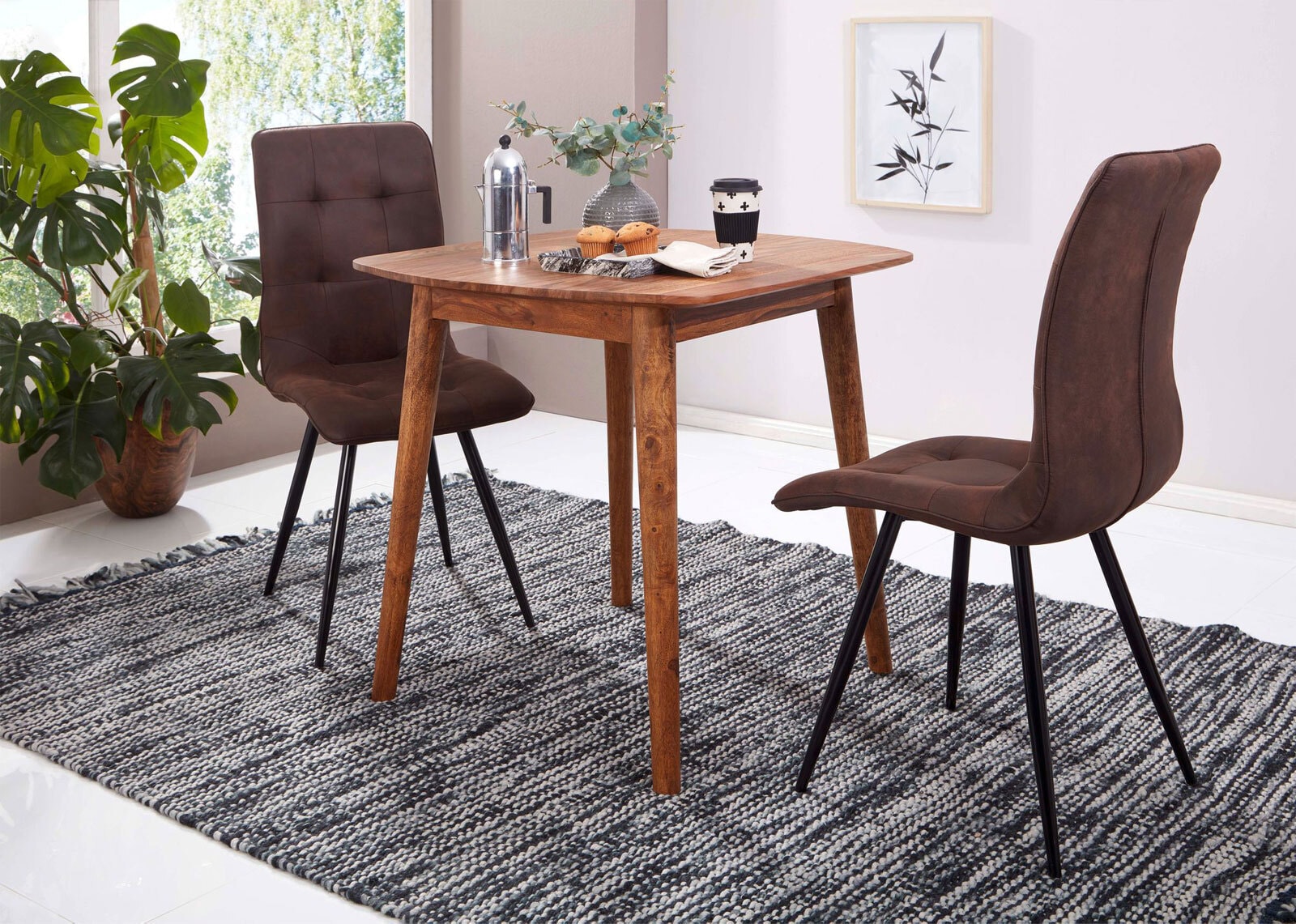 Esstisch Valentina Massivholz Palisander