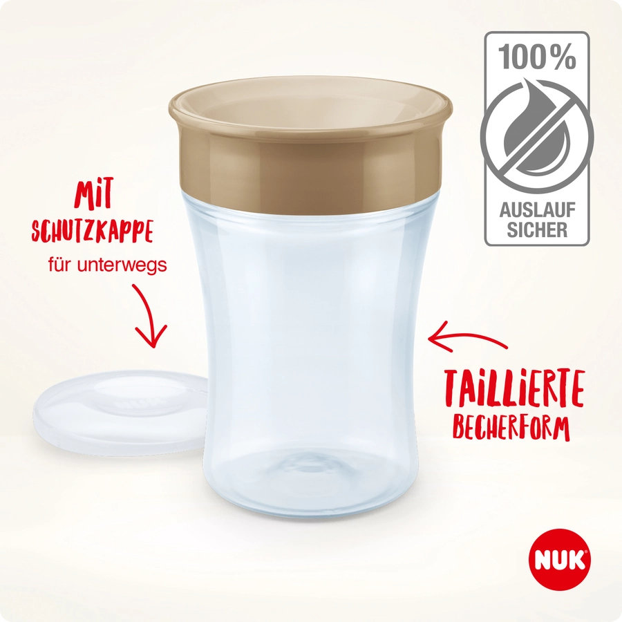 NUK Trinklernbecher Magic Cup 230 ml 360°-Trinkrand mint