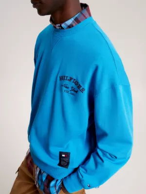 Suéter Prep Crew Neck Archive Fit