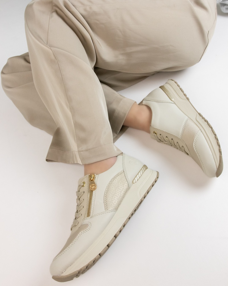 Rieker Lage sneakers  - wit