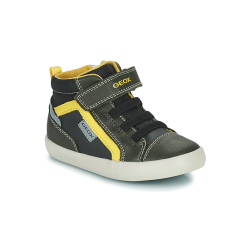 Geox - B GISLI BOY - Kaki / Jaune