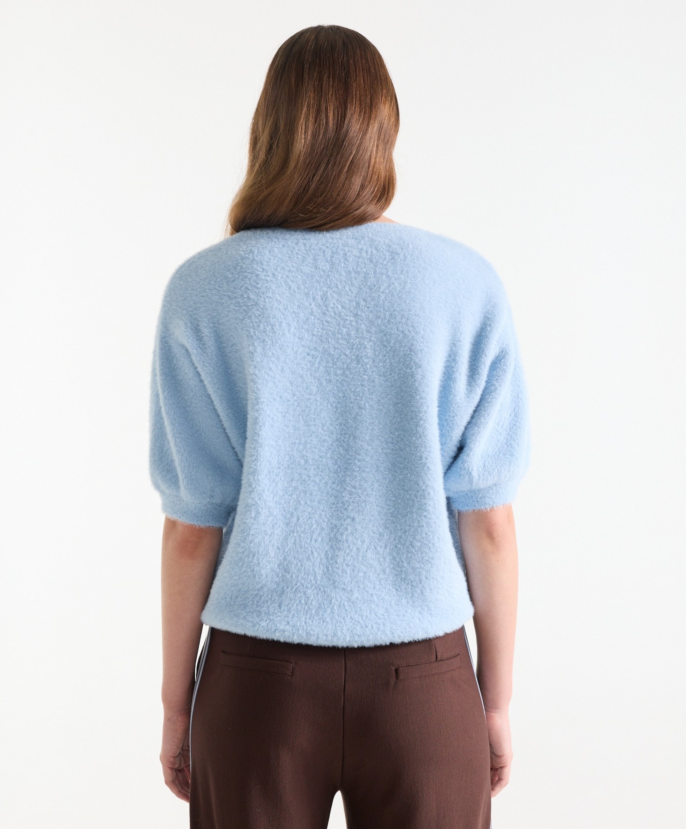 JANSEN Amsterdam Dames trui blauw