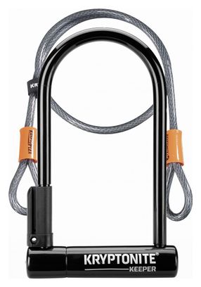 Antivol en U Kryptonite U-Keeper 12 STD avec Câble KryptoFlex