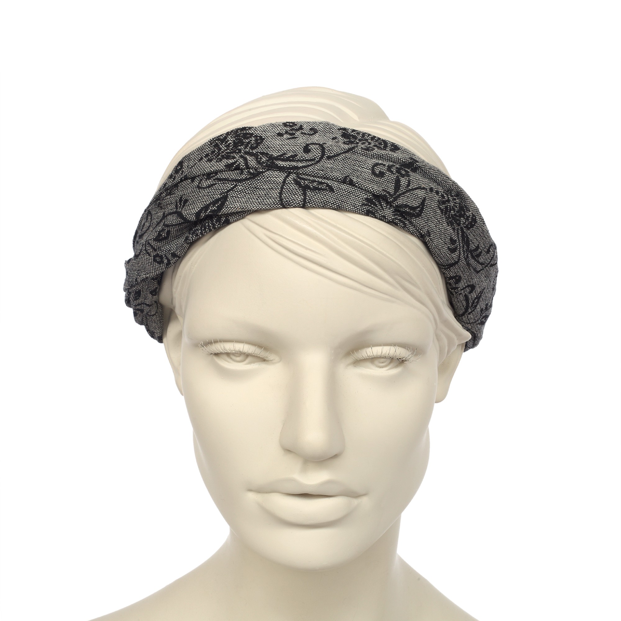 Haarband, grau, schwarz, L 54 cm, B 32 cm günstig bestellen