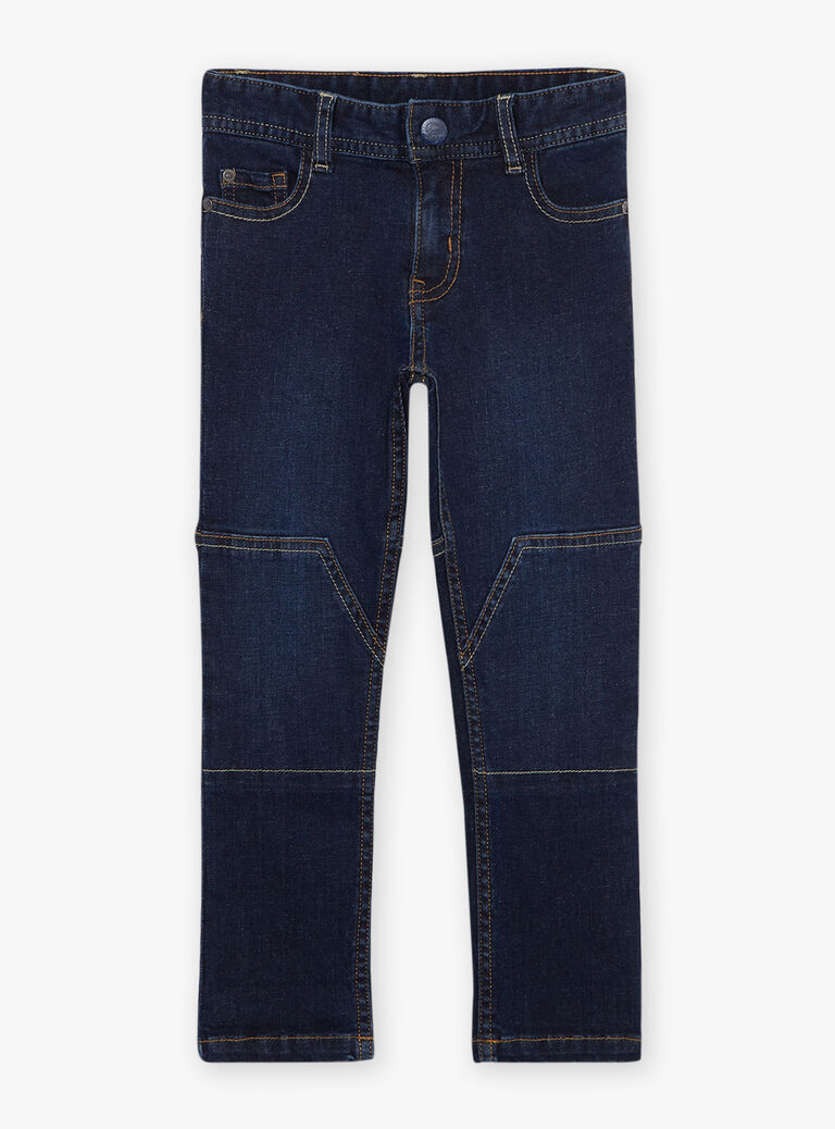 Jean bleu foncé coupe regular
