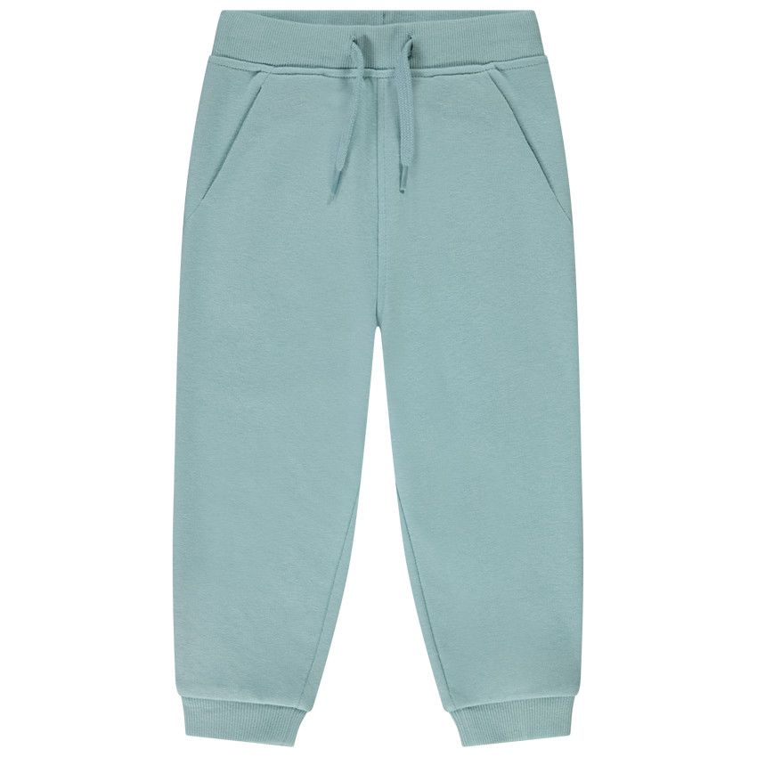 Jogging en molleton uni pour bébé garçon - Vert